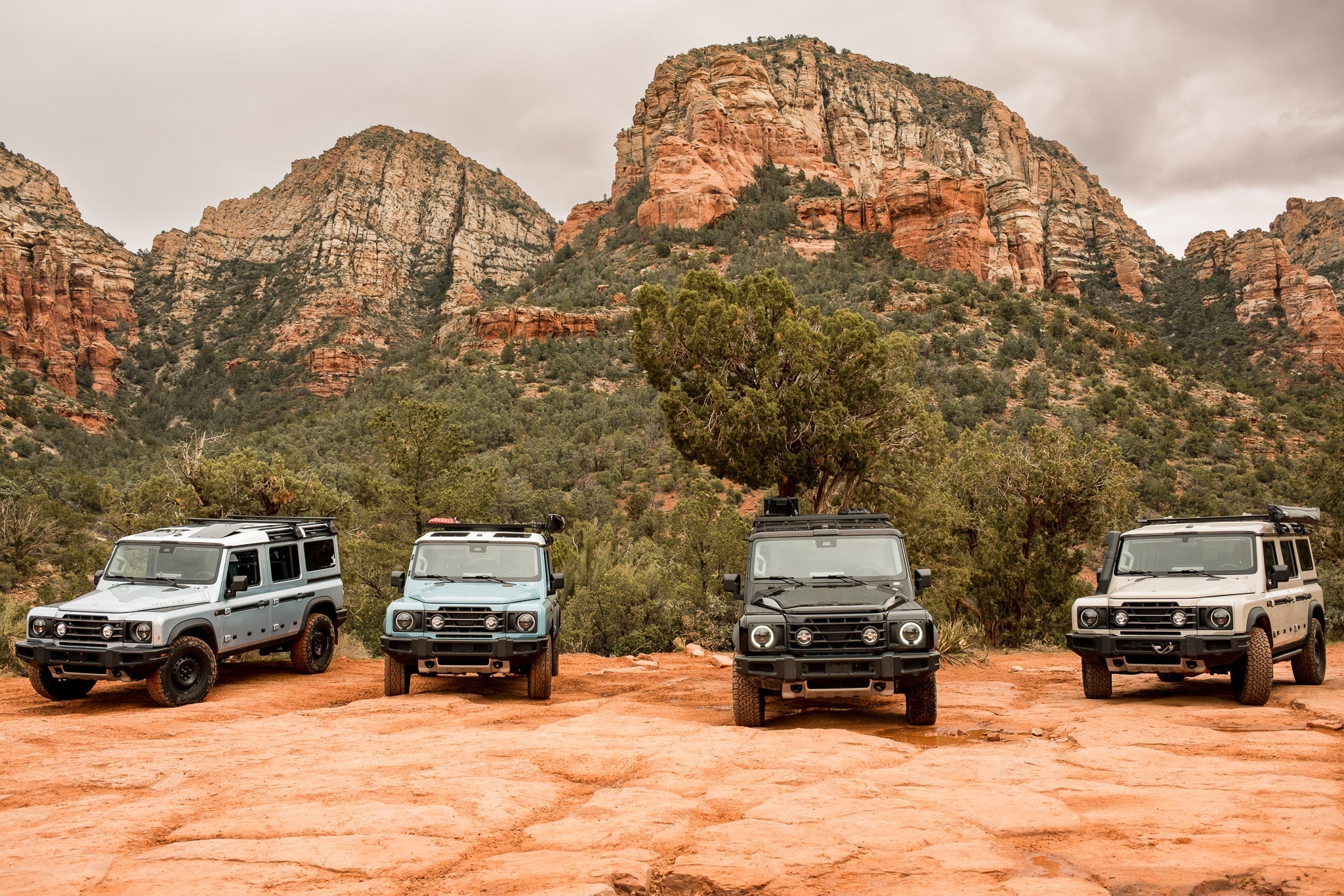 Sedona Hard Way Home: A Weekend on the Red Rock With Grenadier Owners